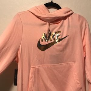 Pink nike hoodie
